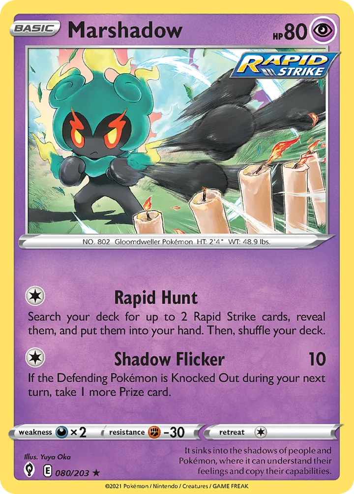 Marshadow, Evolving Skies 080/203