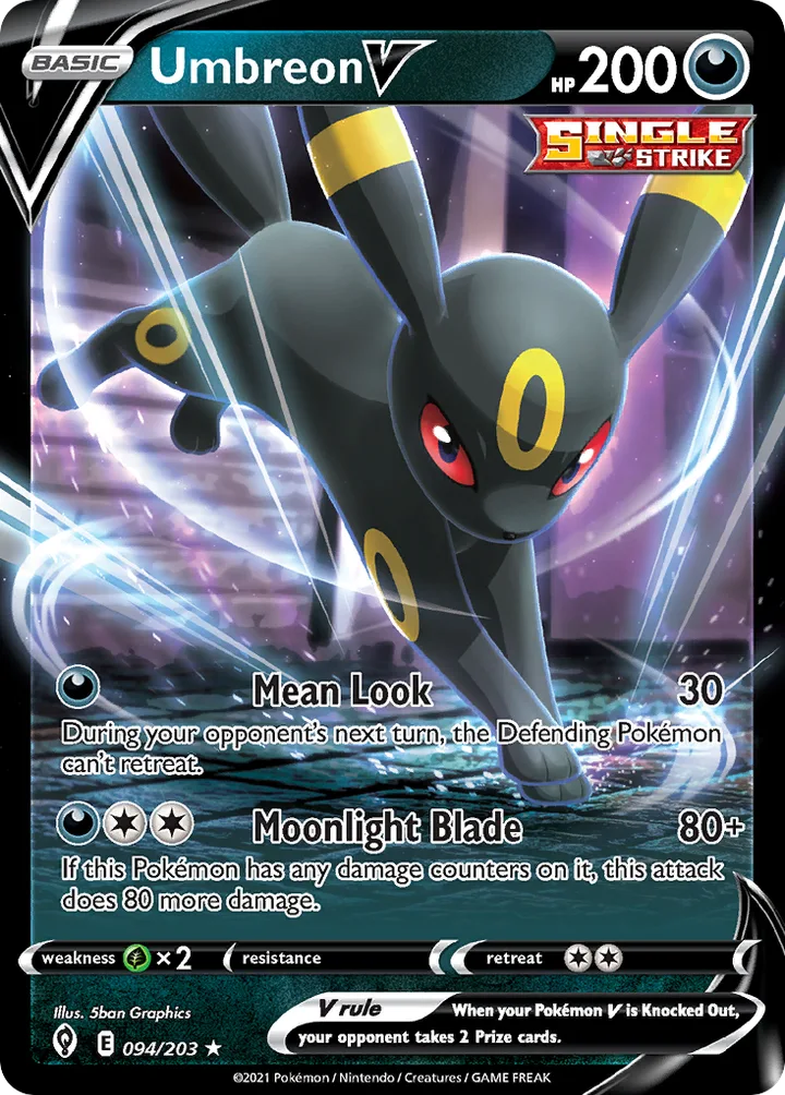 Umbreon V, Evolving Skies 094/203