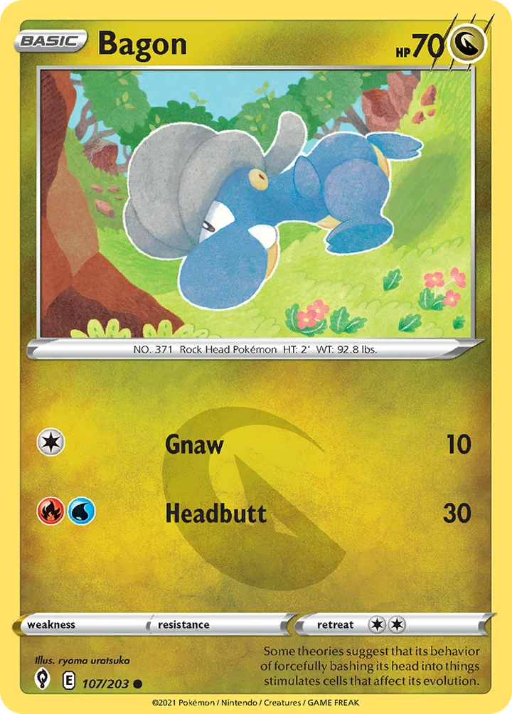 Bagon, Evolving Skies 107/203