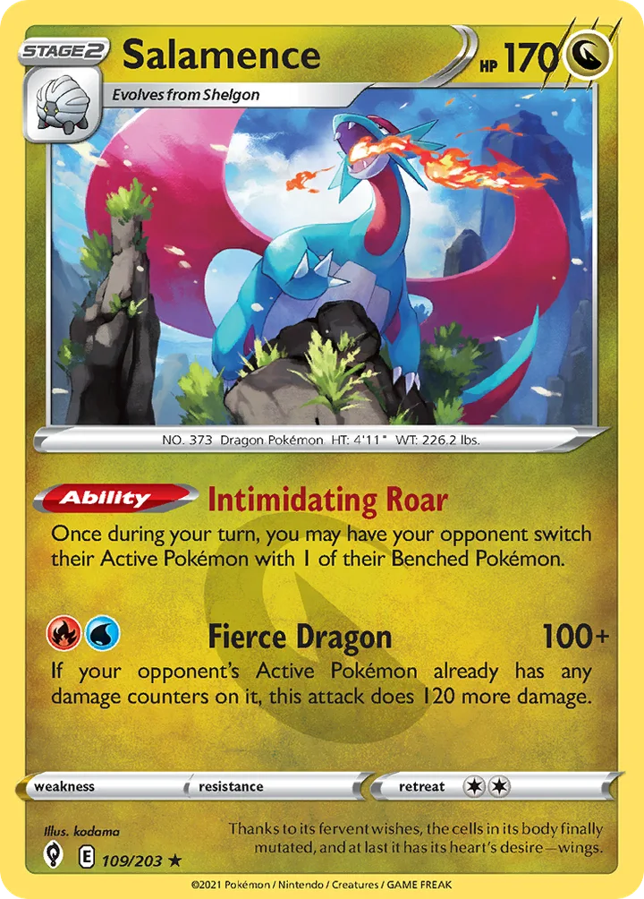 Salamence, Evolving Skies 109/203