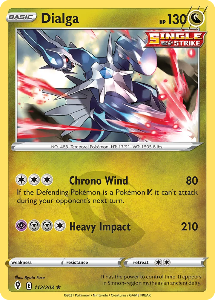 Dialga, Evolving Skies 112/203