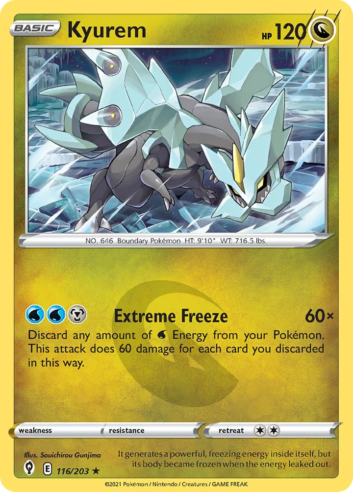 Kyurem, Evolving Skies 116/203