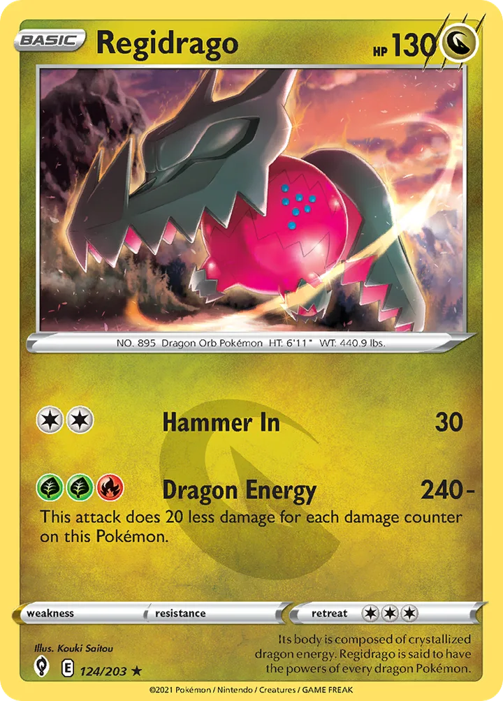 Regidrago, Evolving Skies 124/203