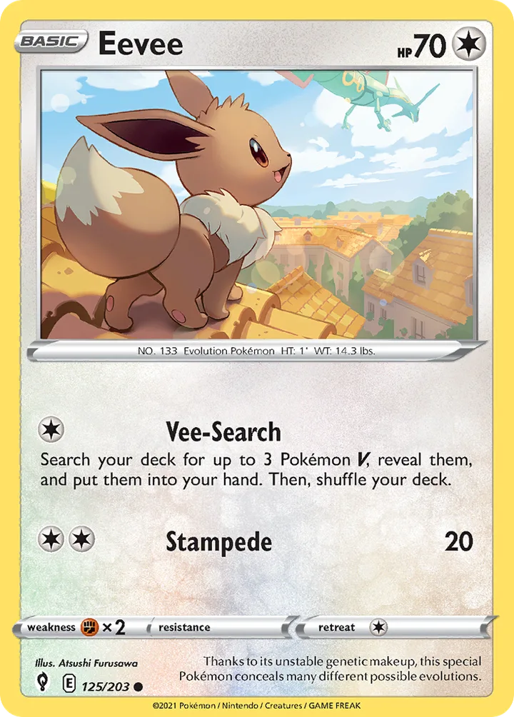 Eevee, Evolving Skies 125/203