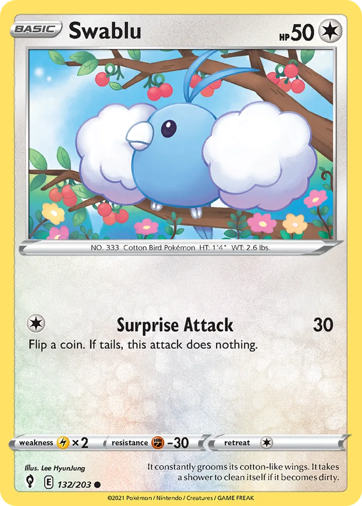 Swablu, Evolving Skies 132/203