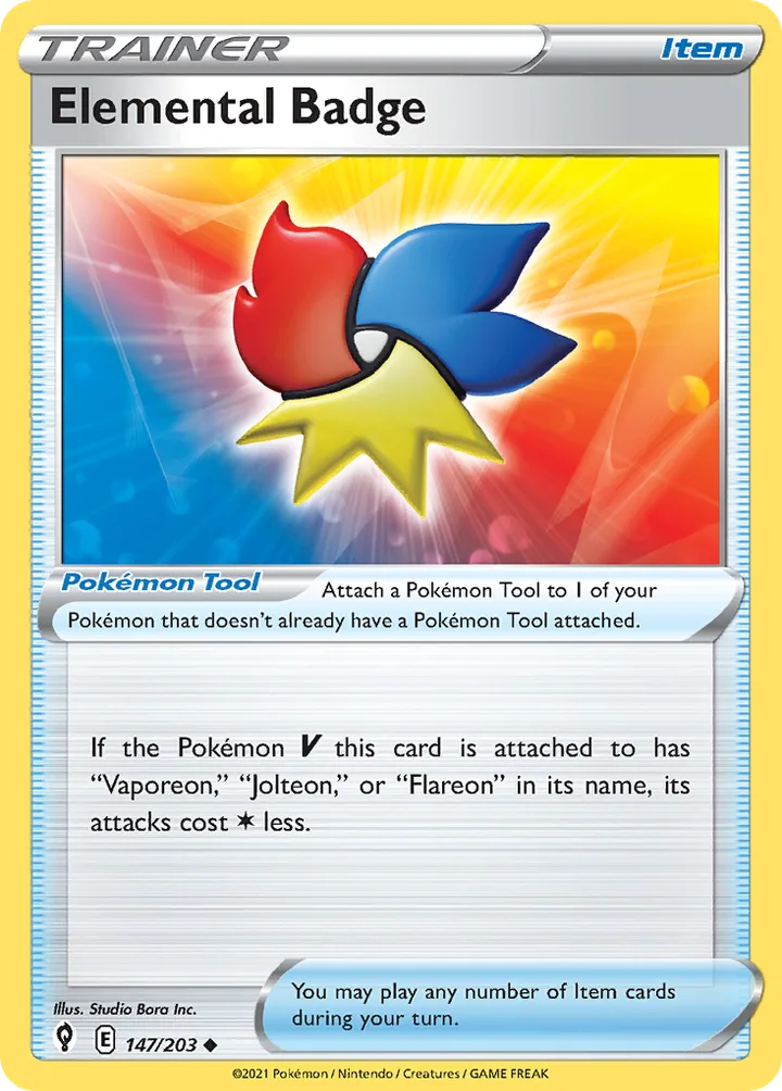 Elemental Badge, Evolving Skies 147/203