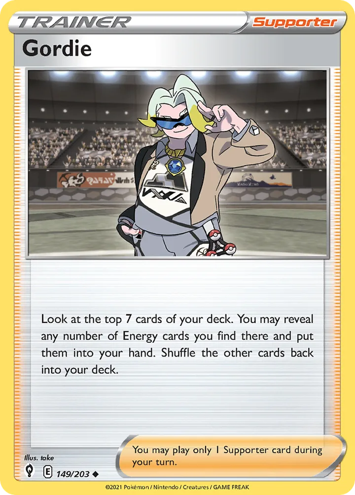Gordie, Evolving Skies 149/203