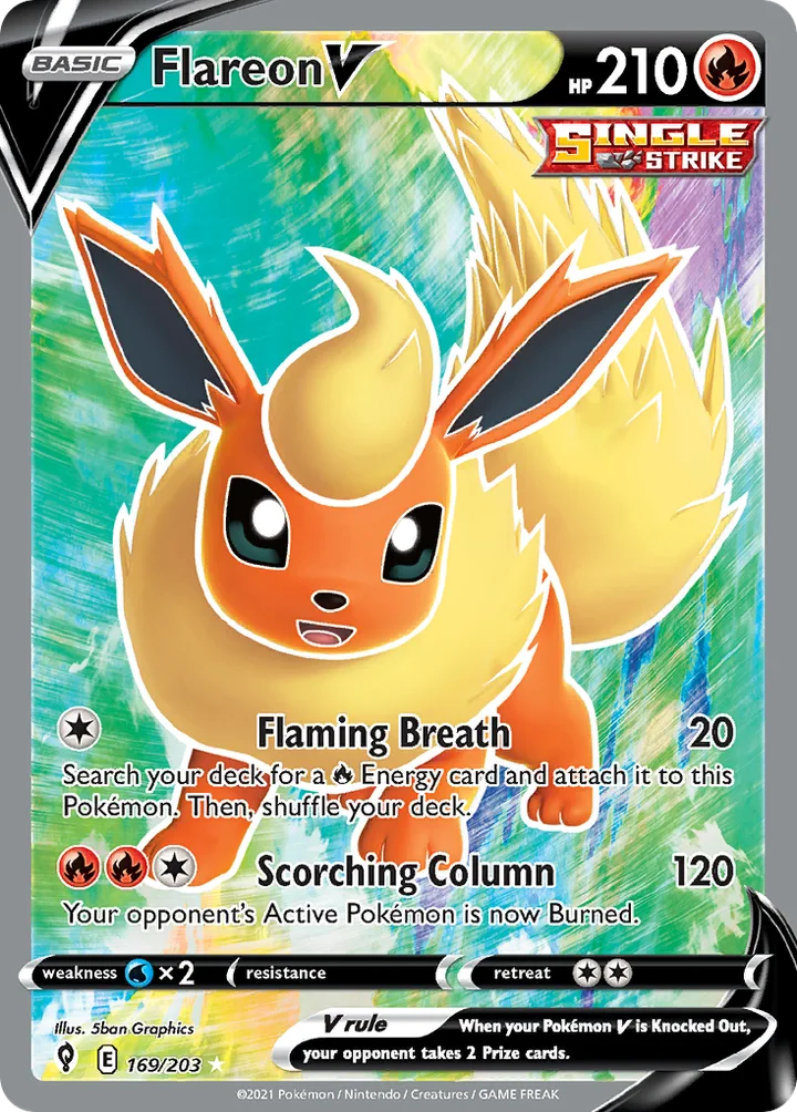 Flareon V, Evolving Skies 169/203