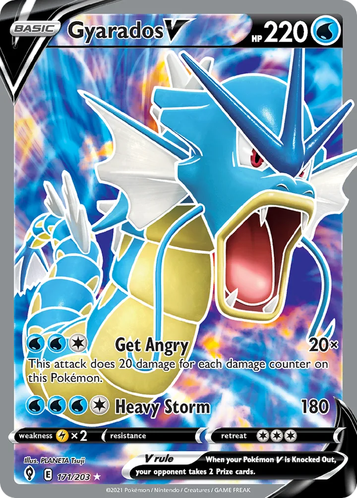 Gyarados V, Evolving Skies 171/203