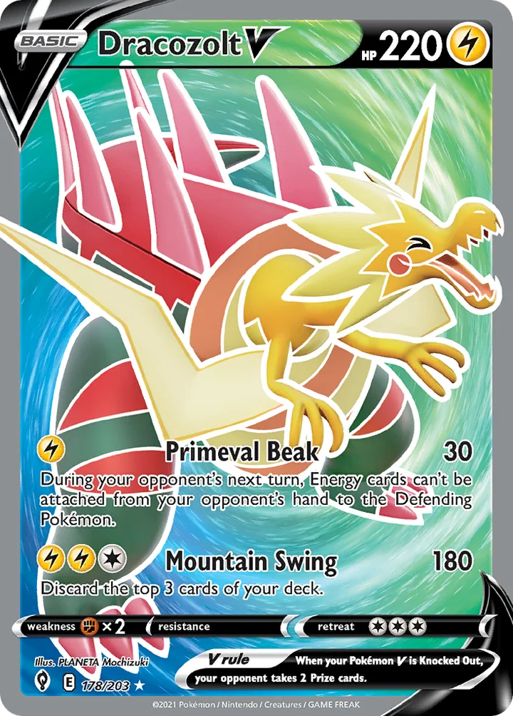 Dracozolt V, Evolving Skies 178/203