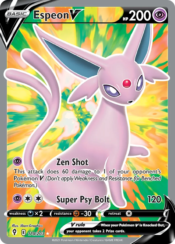 Espeon V, Evolving Skies 179/203