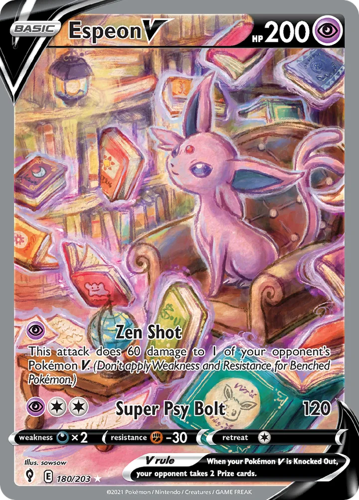 Espeon V, Evolving Skies 180/203