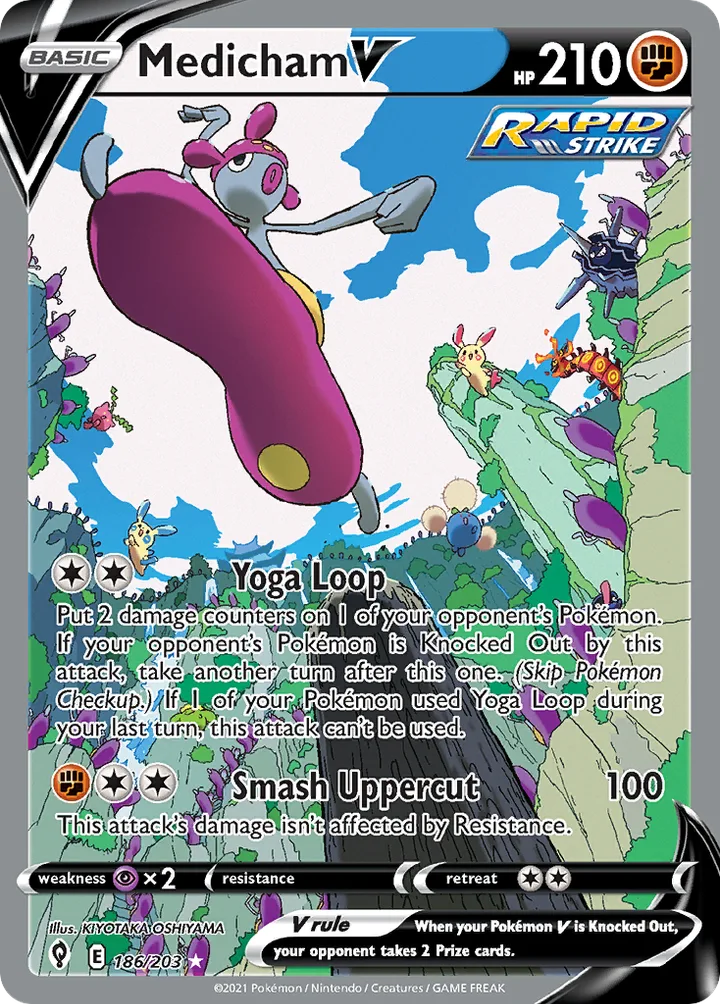 Medicham V, Evolving Skies 186/203
