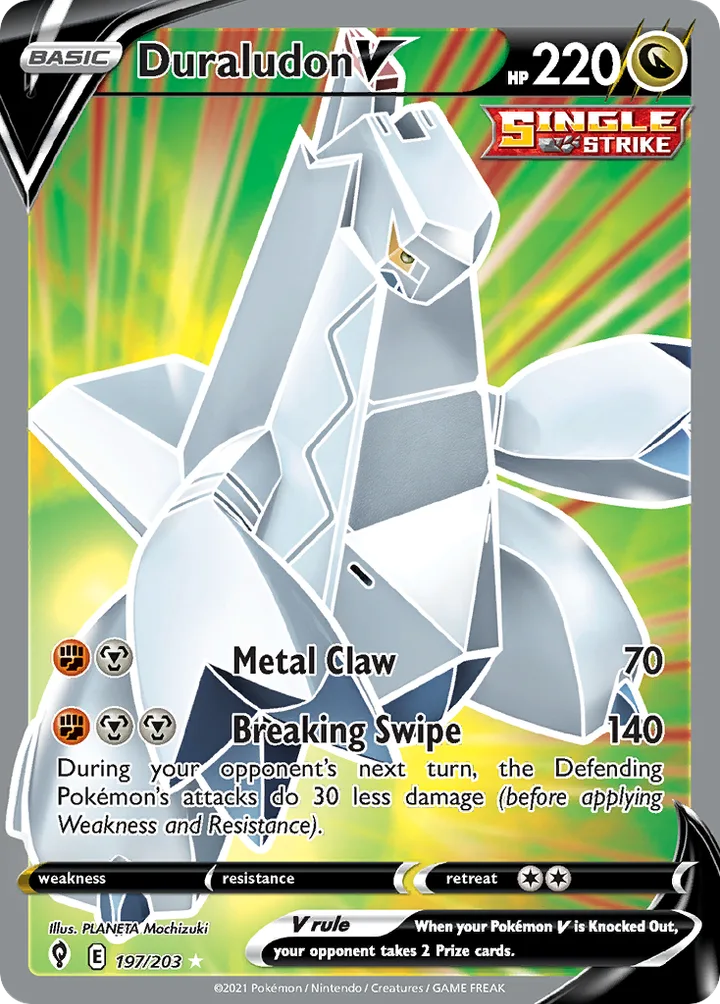 Duraludon V, Evolving Skies 197/203
