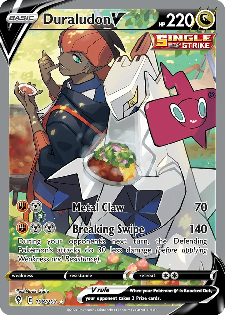 Duraludon V, Evolving Skies 198/203