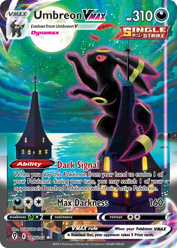 Umbreon VMAX, Evolving Skies 215/203