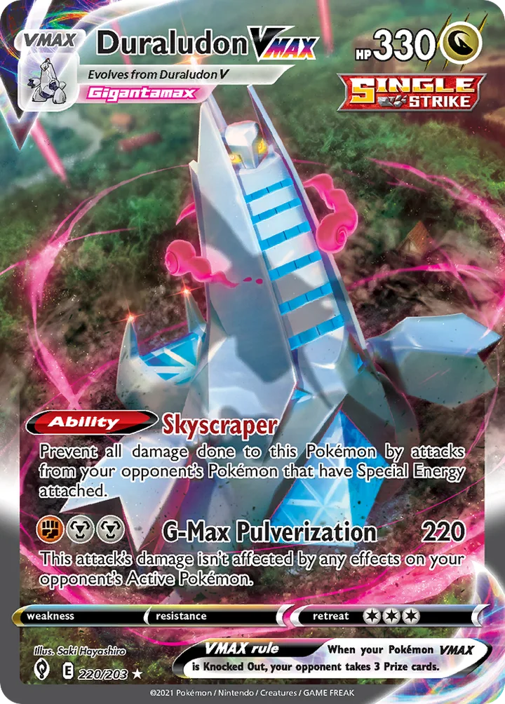 Duraludon VMAX, Evolving Skies 220/203