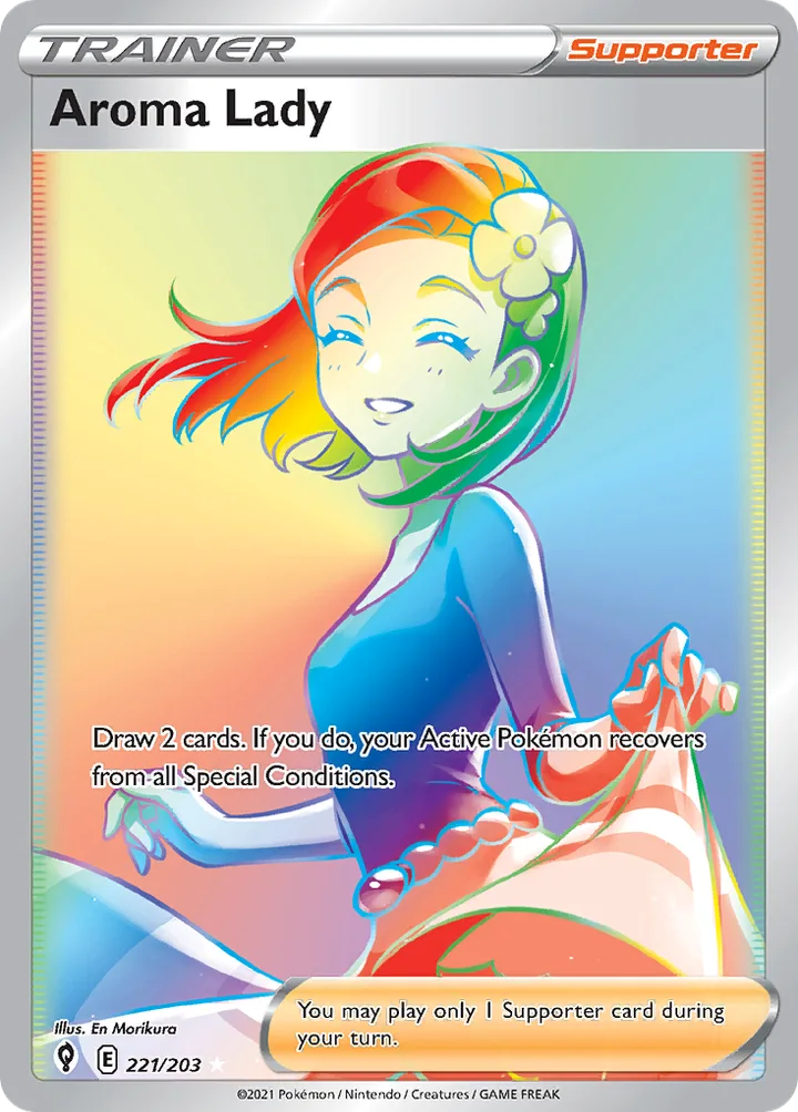 Aroma Lady, Evolving Skies 221/203