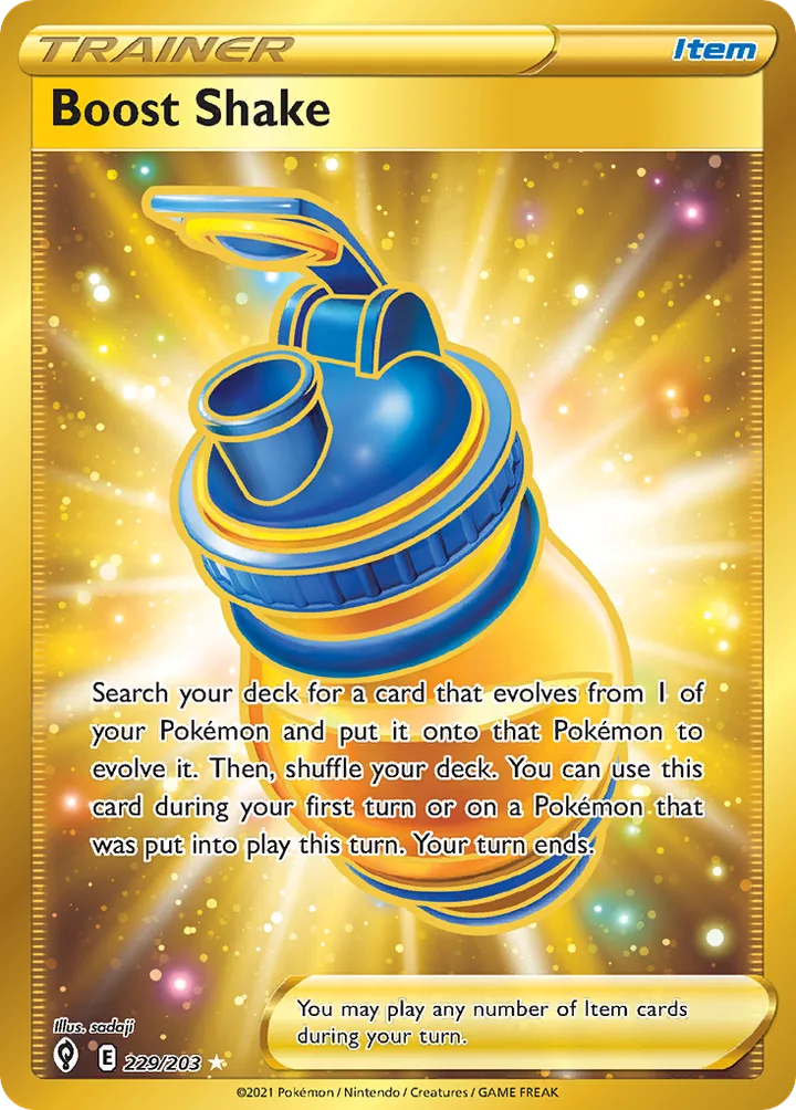 Boost Shake, Evolving Skies 229/203