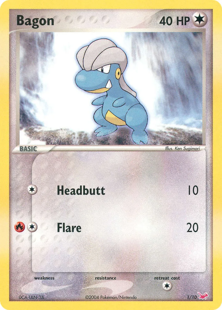 Bagon, EX Trainer Kit—Latias 1/10