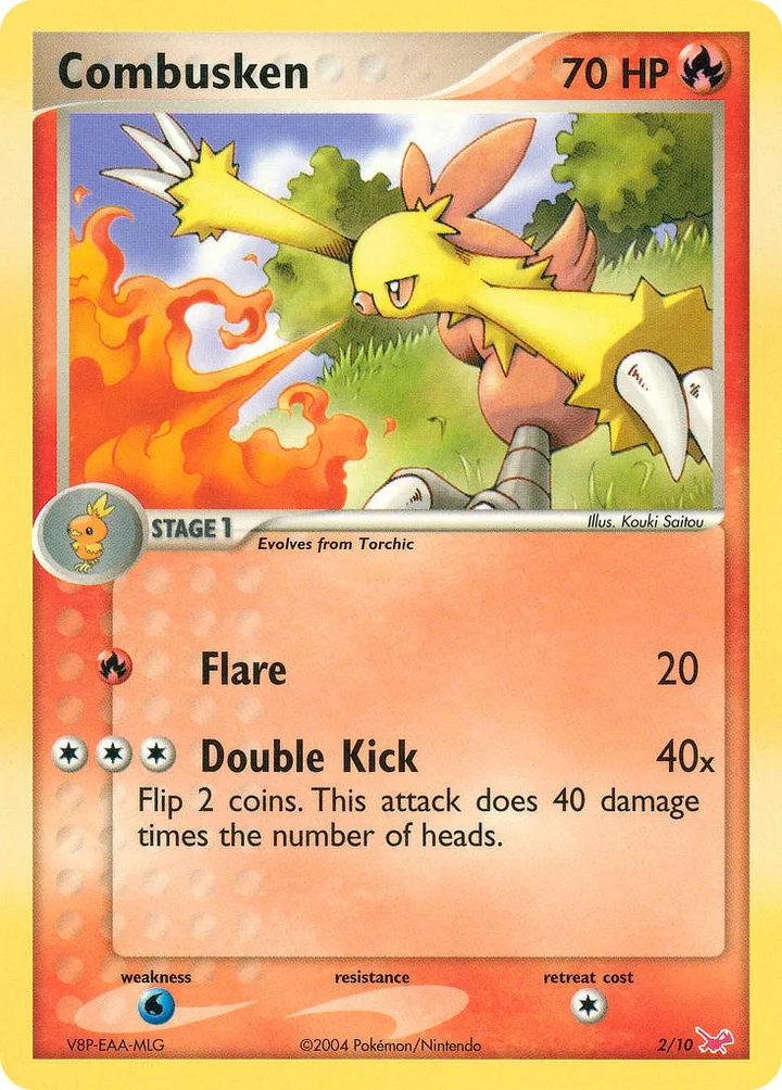 Combusken, EX Trainer Kit—Latias 2/10