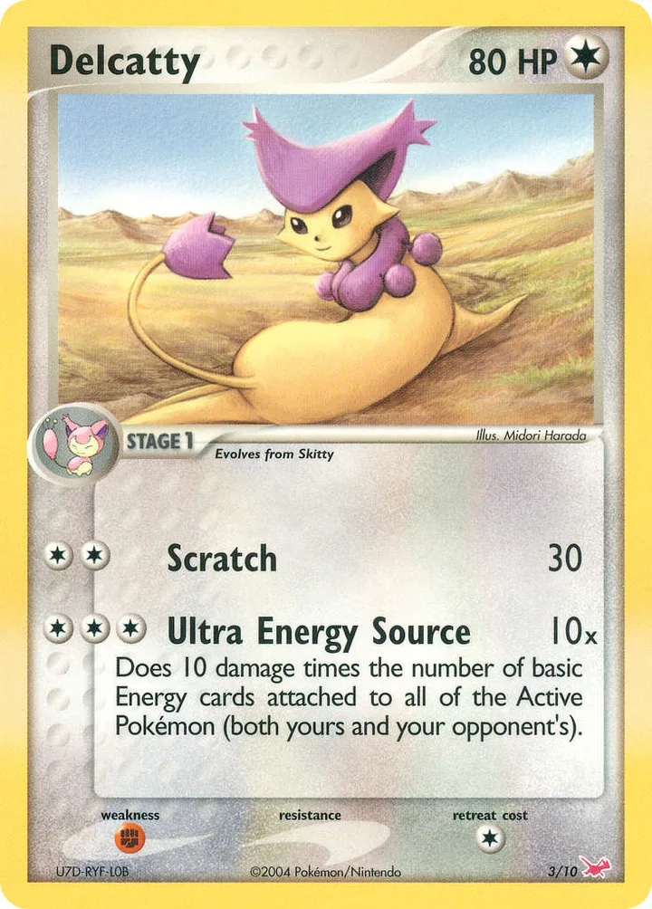 Delcatty, EX Trainer Kit—Latias 3/10