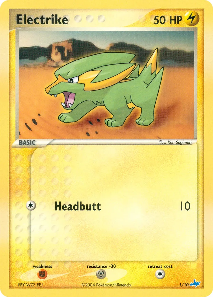 Electrike, EX Trainer Kit—Latios 1/10