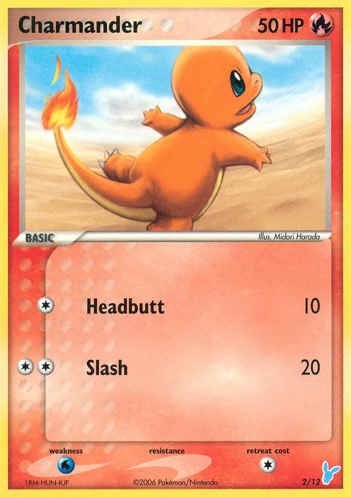 Charmander, EX Trainer Kit—Minun 2/12