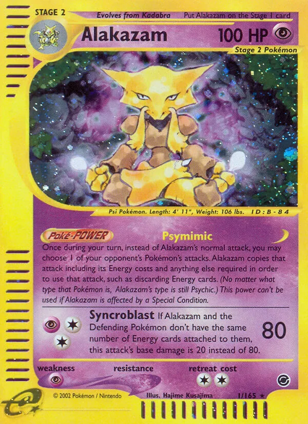 Alakazam, Expedition 1/165