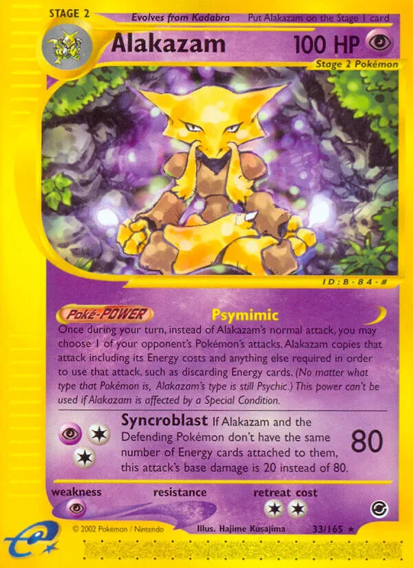 Alakazam, Expedition 33/165