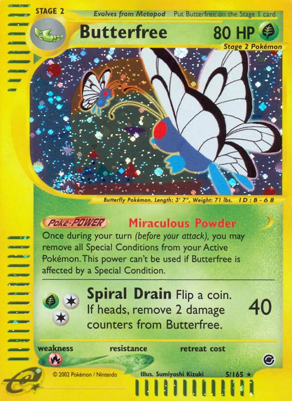 Butterfree, Expedition 5/165