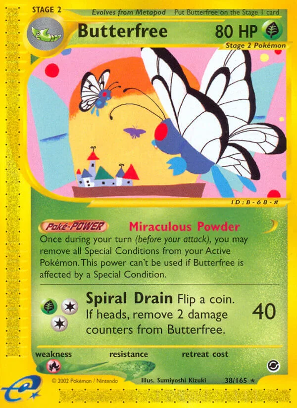 Butterfree, Expedition 38/165
