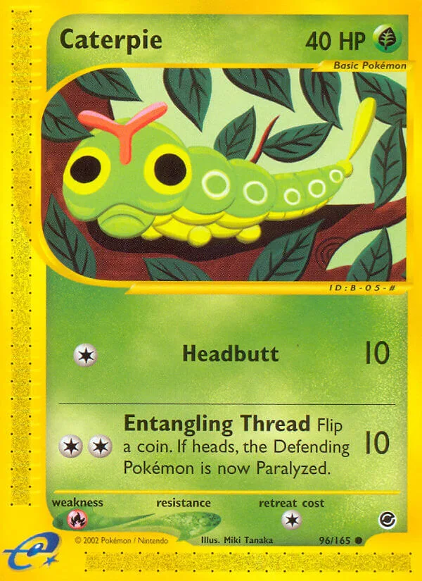 Caterpie, Expedition 96/165