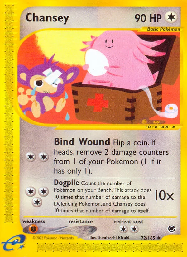 Chansey, Expedition 72/165