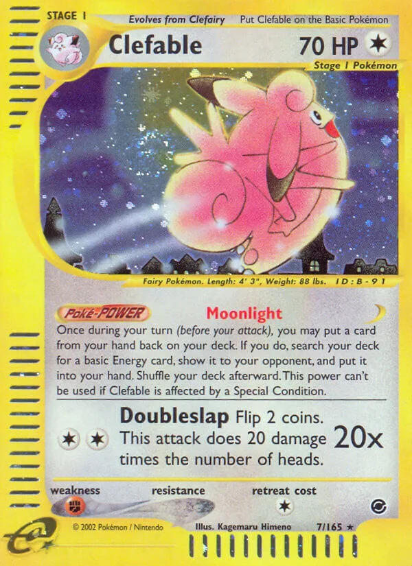 Clefable, Expedition 7/165