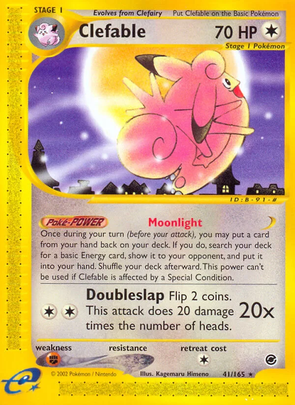 Clefable, Expedition 41/165
