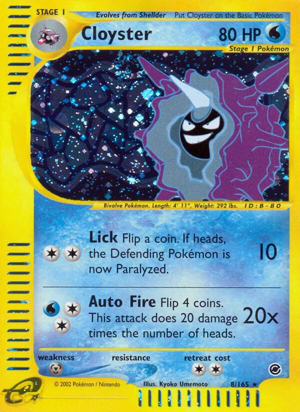 Cloyster, Expedition 8/165