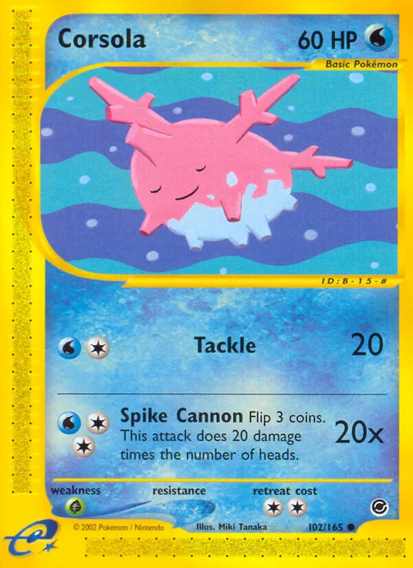 Corsola, Expedition 102/165