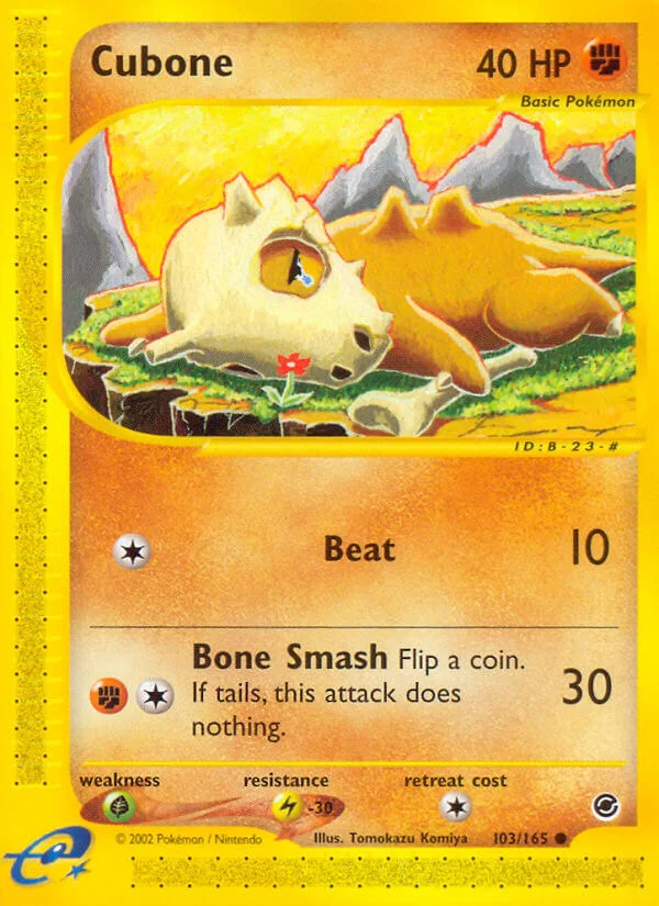 Cubone, Expedition 103/165