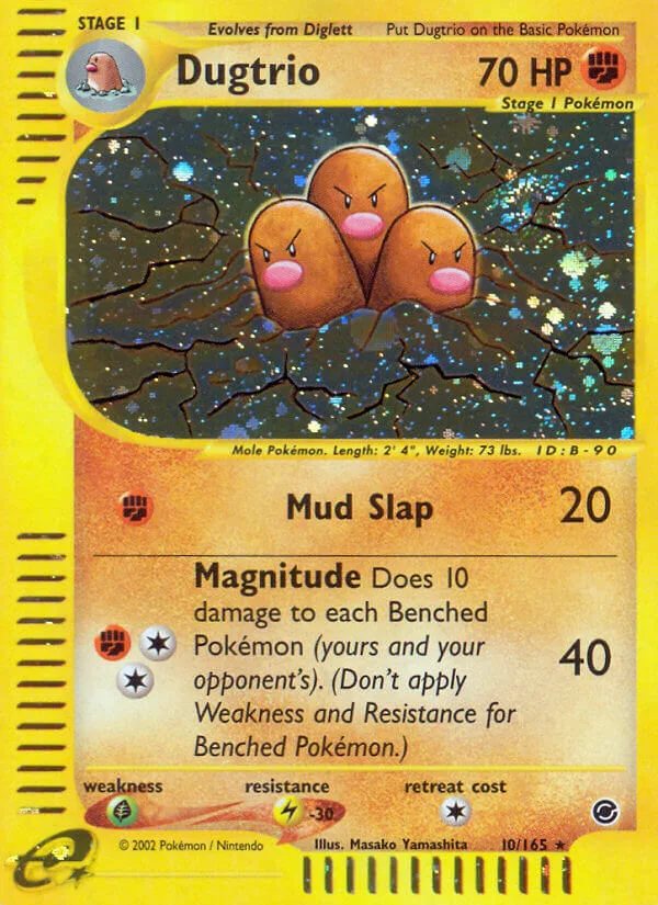 Dugtrio, Expedition 10/165