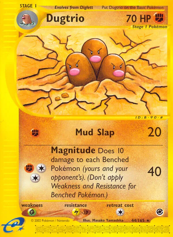 Dugtrio, Expedition 44/165