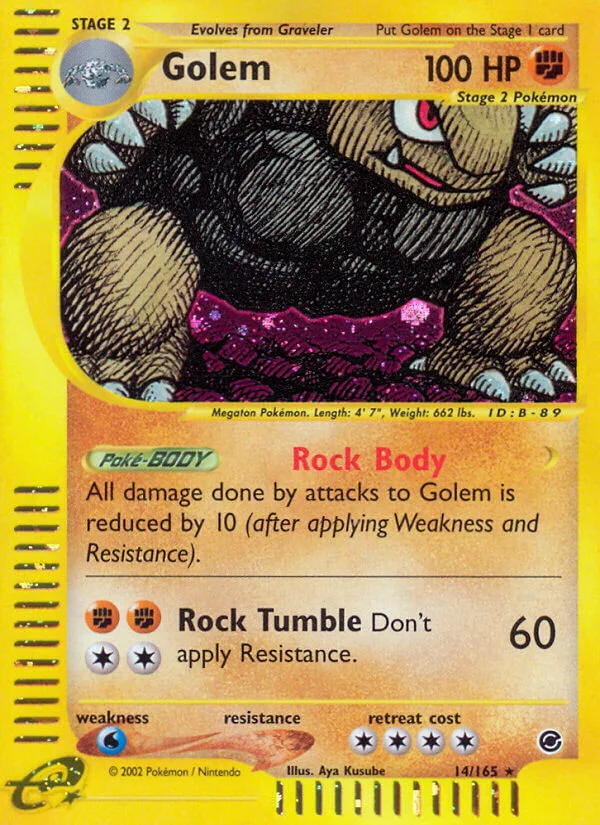 Golem, Expedition 14/165