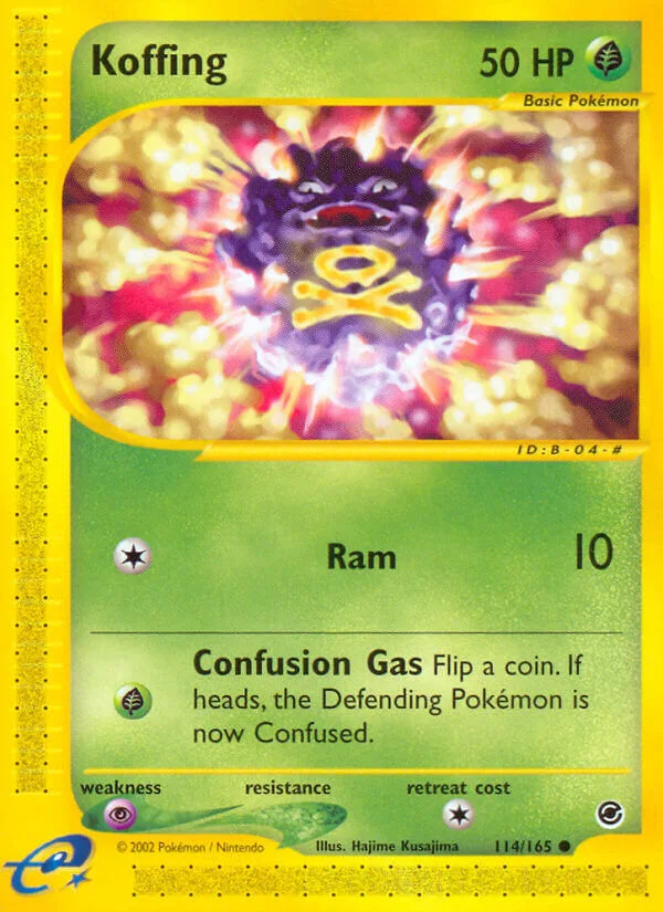 Koffing, Expedition 114/165