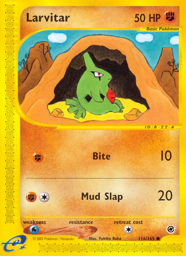 Larvitar, Expedition 116/165