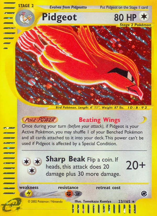 Pidgeot, Expedition 23/165
