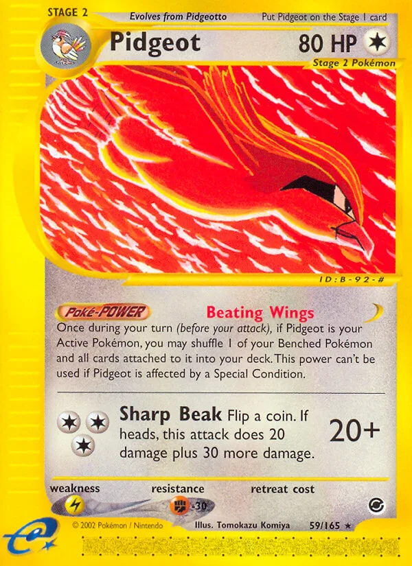 Pidgeot, Expedition 59/165