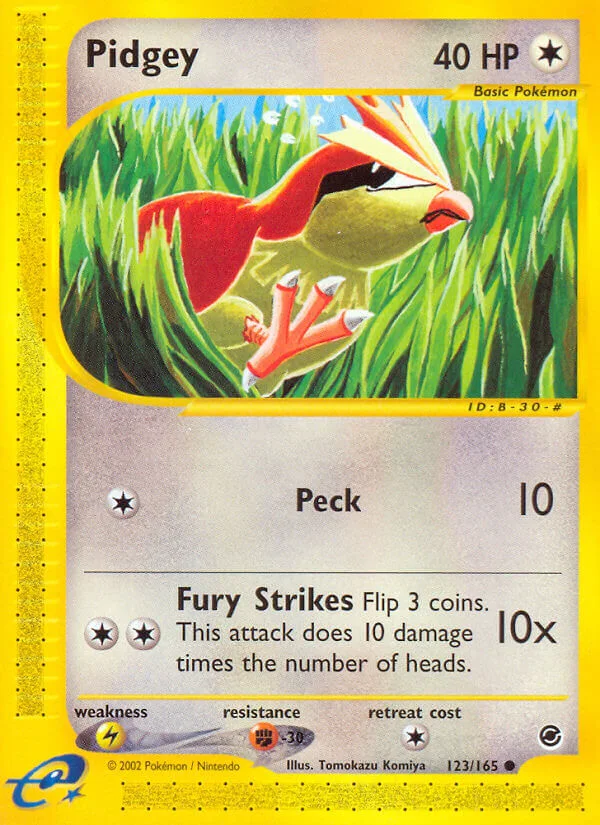 Pidgey, Expedition 123/165