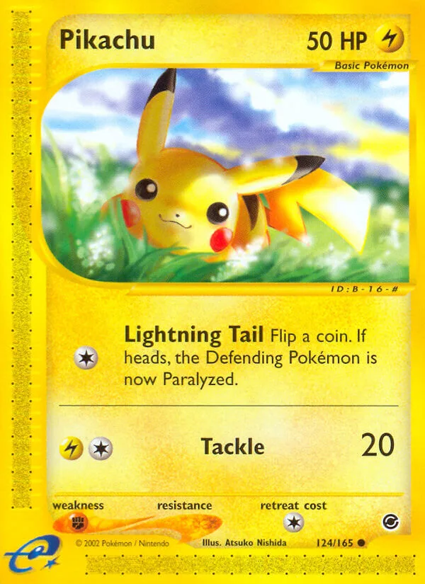 Pikachu, Expedition 124/165