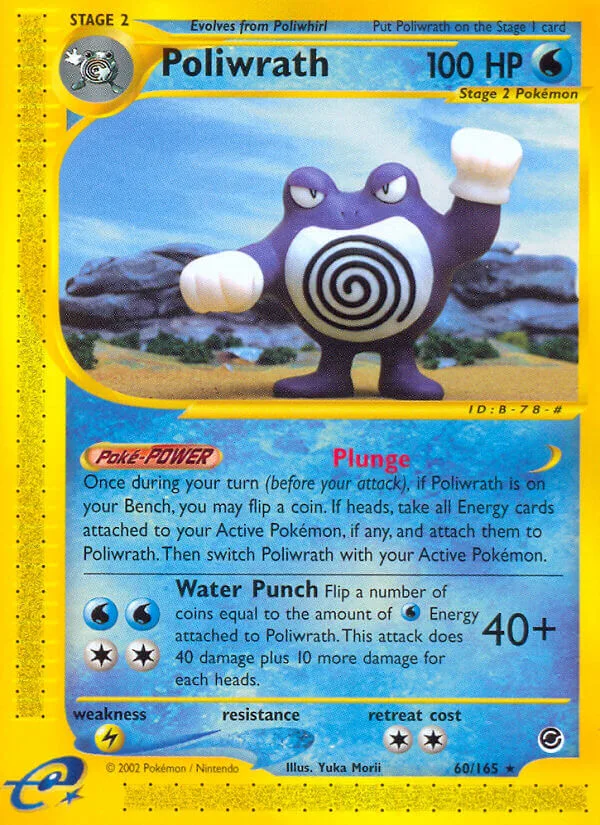Poliwrath, Expedition 60/165