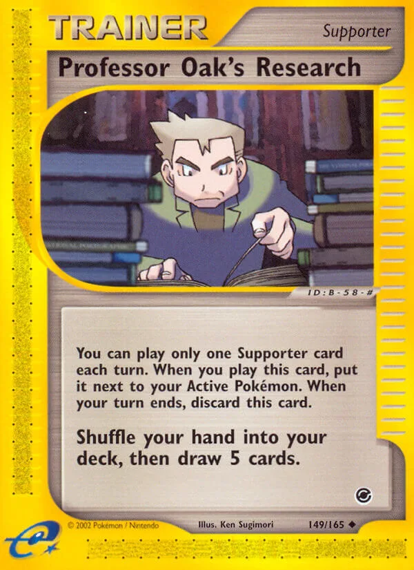 Professor Oak’s Research, Expedition 149/165